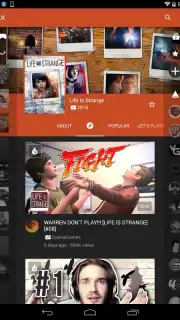YouTube Gaming captura 1
