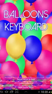 Balloons Keyboard captura 3