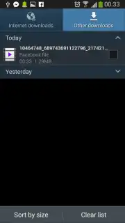 Fast Facebook Video Downloader captura 2