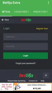 Bet9ja Extra with predictions and Livescores captura 2