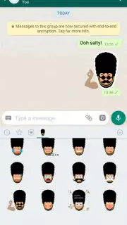 London Guard Stickers captura 2