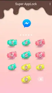AppLock Theme Candy Sweety captura 4