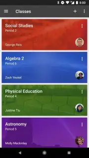 Google Classroom captura 9