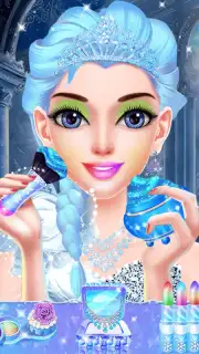 Ice Queen Makeup Dress Up captura 5