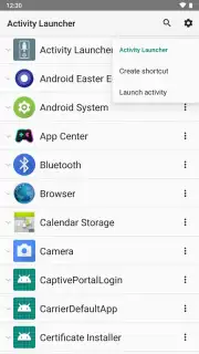 Activity Launcher captura 2