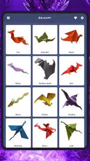Origami dragons captura 7