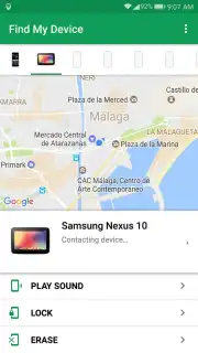 Find My Device captura 5