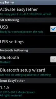 Easy Tether Lite captura 2