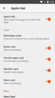 Apolo Launcher captura 2