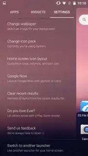 Evie Launcher captura 6