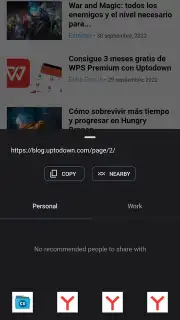 Yandex Browser (alpha) captura 11