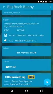 Archos Video Player captura 3
