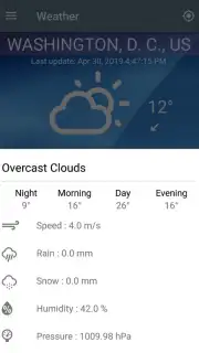 Free Weather Forecast captura 6