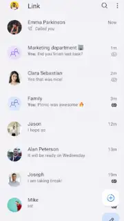 Link Messenger captura 4