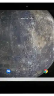 Moon 3D Live Wallpaper captura 3