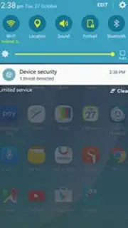 Samsung Device Security captura 3