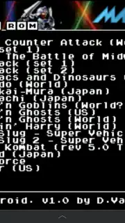 MAME4droid captura 4