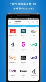 TV Listings Guide UK Cisana TV captura 7