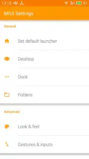 MIUI Launcher captura 1