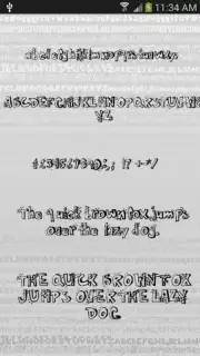 Style Free Font Theme captura 5