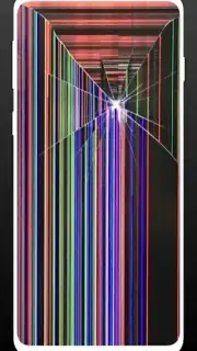 Prank Broken Screen Wallpaper captura 2