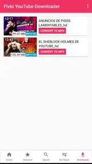 Flvto YouTube Downloader captura 6