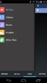 GetThemAll Any File Downloader captura 1