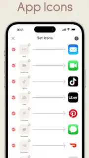 Icon changer & Widget Themes captura 5