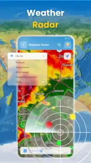 Live Weather Widget & Radar captura 5