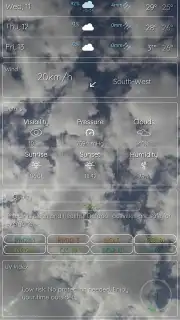 Weather Earth captura 5