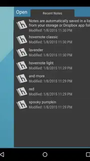 hovernote captura 1
