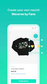 Weverse Shop captura 9