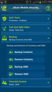 eScan Mobile Security captura 6
