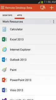 Microsoft Remote Desktop Beta captura 1