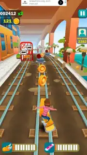 Subway Princess Runner captura 9