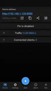 Screen Stream over HTTP captura 4