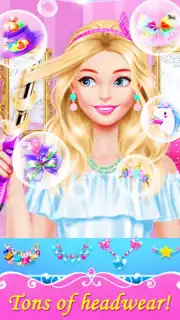 Hair Nail Salon: Makeup Games captura 4