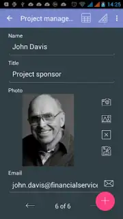 MobiDB Project Management captura 8