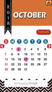 2018 Calendar captura 10