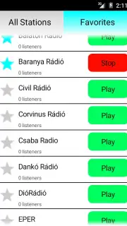 Hungarian Radio Online captura 3