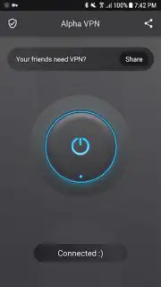 ALPHA VPN captura 4