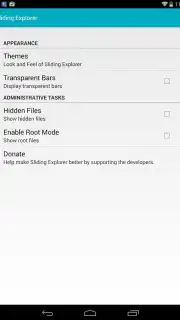 Sliding Explorer captura 1