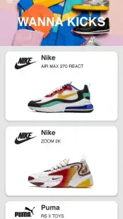 Wanna Kicks captura 3