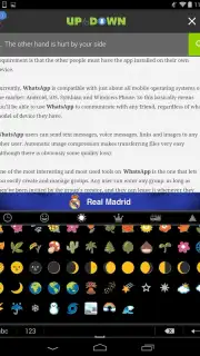 Real Madrid Official Keyboard captura 5