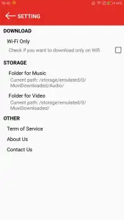 Muvi Downloader captura 3