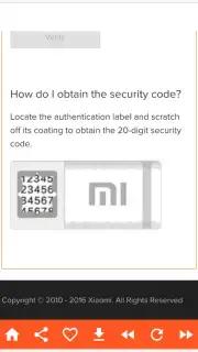 MI product verification Tool captura 1