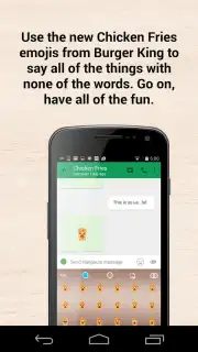 Chicken Fries Keyboard captura 3