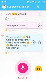 Supersonic Fun Voice Messenger captura 8