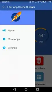 Fast App Cache Cleaner captura 1