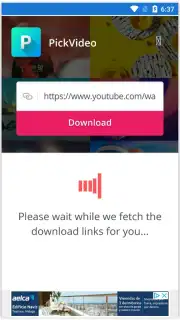 Pick Video downloader captura 7